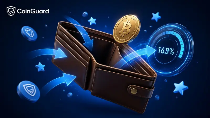 An open wallet beside inflow arrows, stars, and a gauge 4RaBet Deposit.