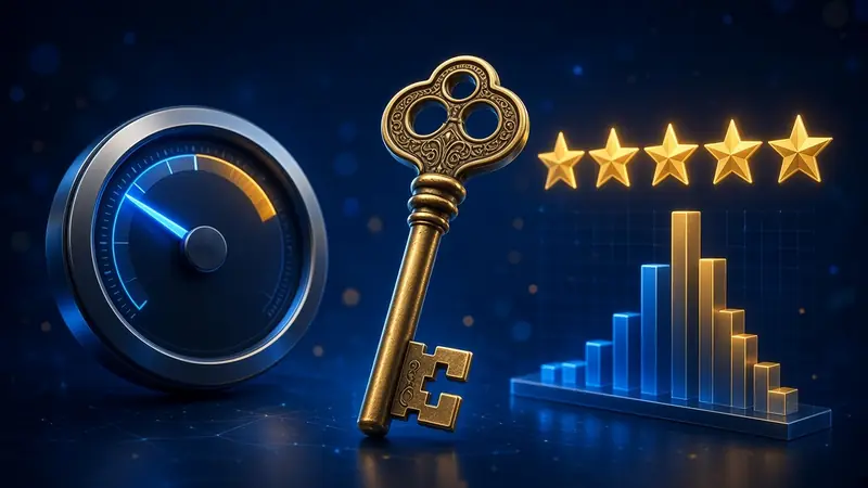 A brass key beside stars, a lock gauge, and a histogram 4RaBet Promo Code.