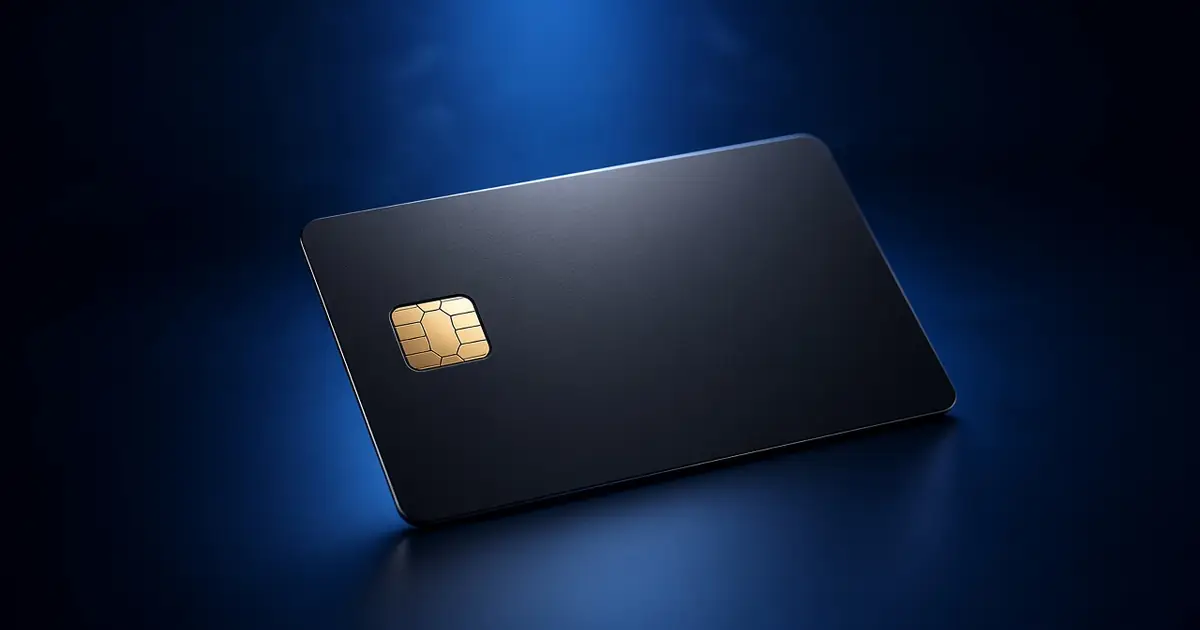A dark bank card with the numbers turned away 4RaBet Withdrawal.